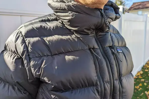 A person wears the Patagonia Men