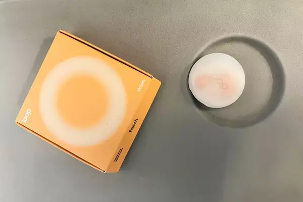 Loop Dream Earplugs on Airplane Seat Tray