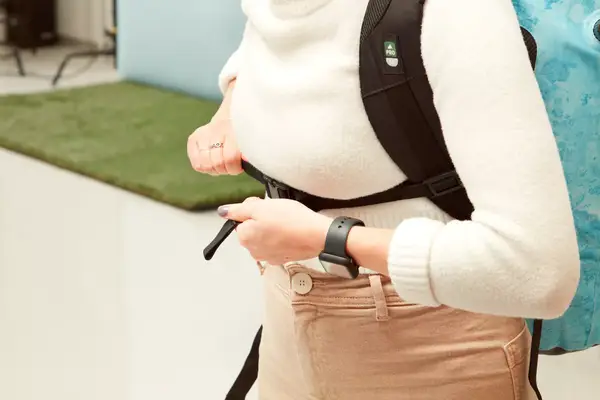 The side pocket on the Stanley The All Day Julienne Max 30-Can Cooler