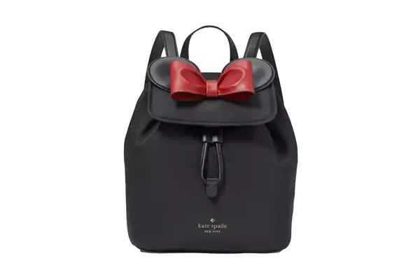 A person places headphones into the pocket of the Stubble & Co. The Everyday Backpack