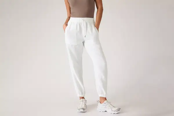 Retreat Linen High Rise Jogger