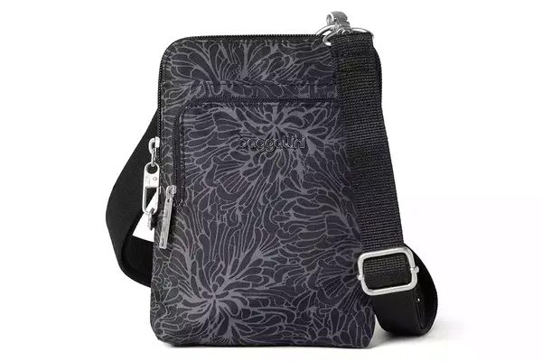 Baggallini Small Securtex Anti-theft Activity Crossbody