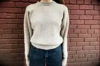 The front of the Lilysilk Eshe 2-in-1 Cashmere Detachable Hoodie