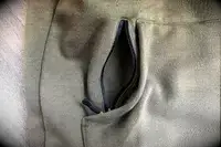 A close up of the zipper on the Portland Gear Cloudburst Hoodie