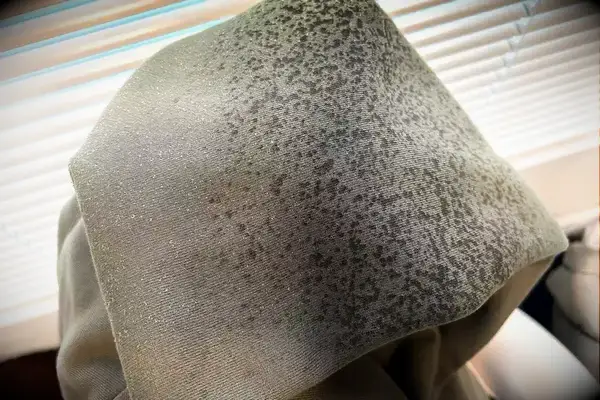 Water droplets on the Portland Gear Cloudburst Hoodie