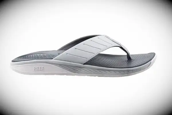 An overhead view of a person wearing the Dockers Men