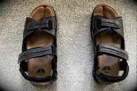 An overhead view of a pair of Dockers Men