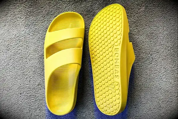 The sole and treads on the Bombas Men