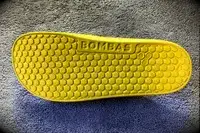 The treads on the bottom of the Bombas Men