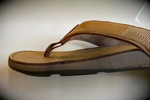 Close up of Olukai Tuahine Flip Flop
