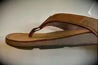 Close up of Olukai Tuahine Flip Flop