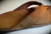 Close up of Olukai Tuahine Flip Flop