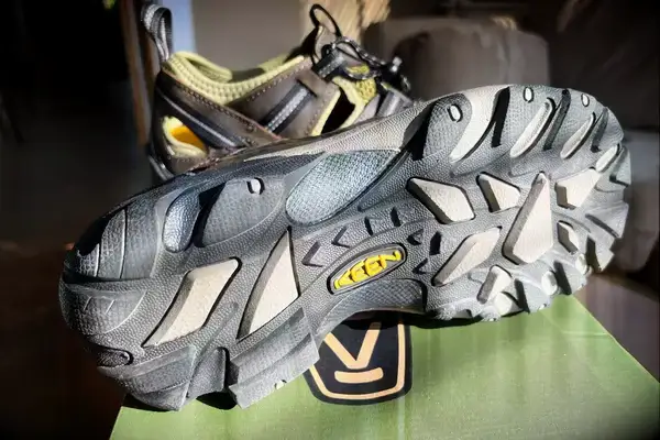 The sole of the KEEN Men’s Hyperport H2 Sandal