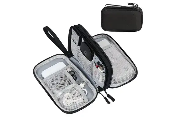 FYY Travel Cable Organizer Pouch Electronic Accessories Carry Case