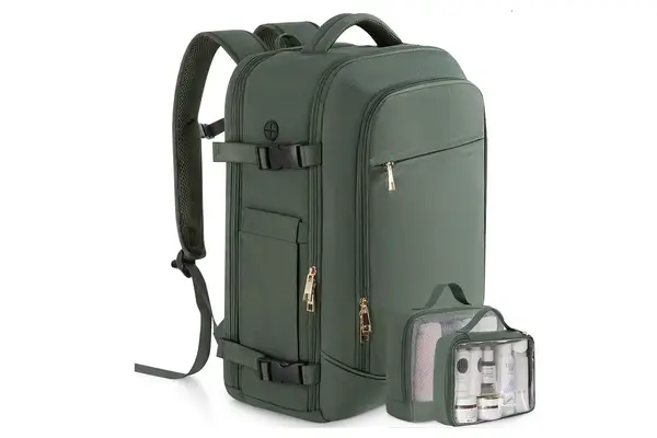 Carry on Backpack, Flight-approved Backpack for Traveling, 40L Personal