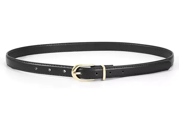 Amazon JASGOOD Womens Thin Leather Belt