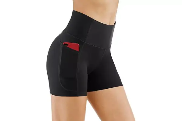 THE GYM PEOPLE High Waist Yoga Shorts for Women