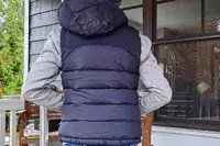 The back of a person wearing the L.L. Bean Women