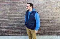 A person wears the Patagonia Men