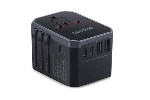 EPICKA Universal Travel Adapter, International Power Plug Adapter 