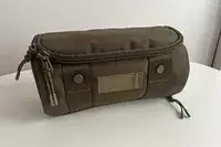 A front view of the Dagne Dover Small Seoul Dopp Kit 
