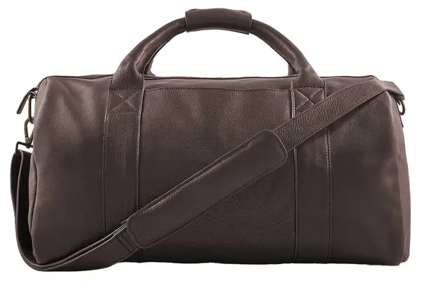 Nappa Leather Duffle Bag 4