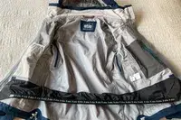 Photo of the inside of a ski jacket