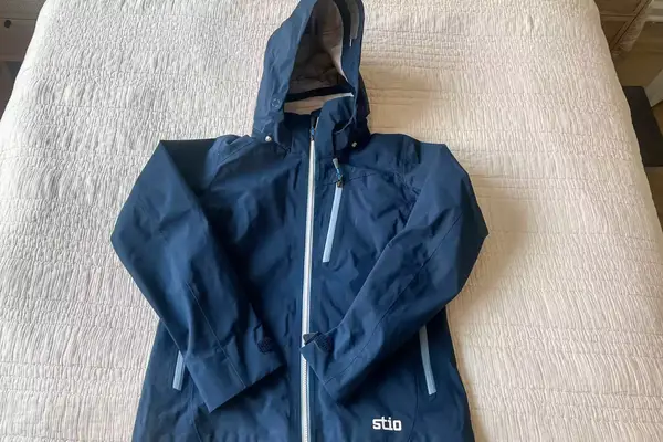 Product shot of ski jacket