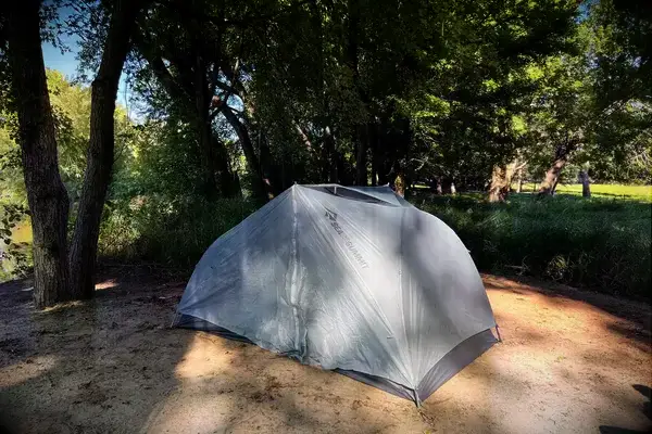 The Sea to Summit Telos Freestanding Ultralight Tent with cover