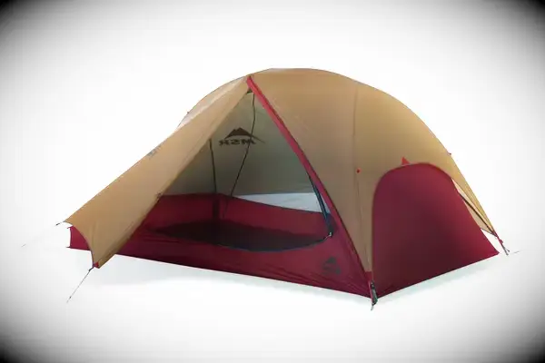 A NEMO Dagger OSMO Lightweight Backpacking Tent on the ground