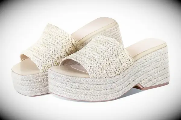 Platform Slip on Espadrille Sandals