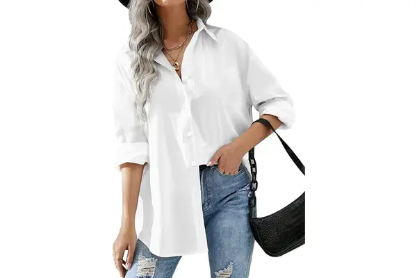 HOTOUCH Oversized Button Down Shirts