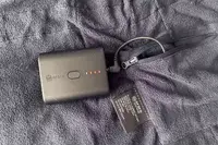 The battery pack and cord for the Ororo Women’s Heated Recycled Fleece Vest