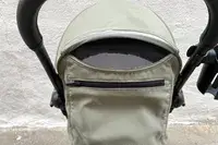 The zippered pocket on the Stokke YOYO³ Stroller