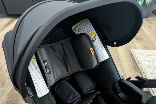 The head rest on the Doona + Car Seat