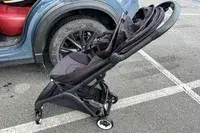 The Bugaboo Butterfly Stroller unfolded