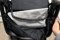The Bugaboo Butterfly Stroller is folded