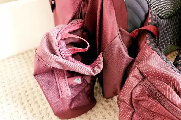 A strap on the side of the Gregory Women