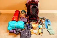 The items that can fit into the Gregory Women