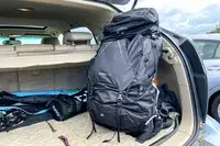 A large Osprey Atmos AG 65 Men