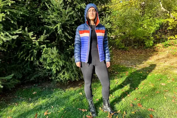 A person wearing the Cotopaxi Women