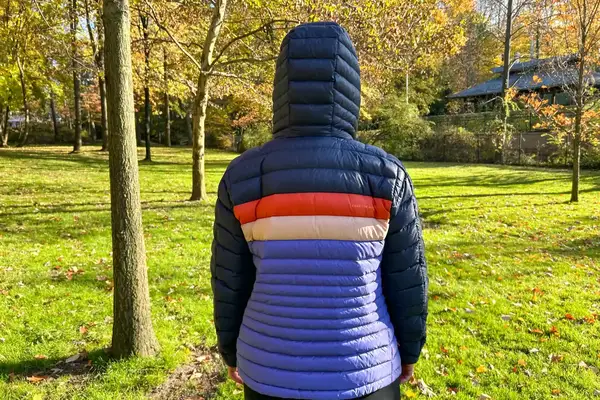 A person wearing the Cotopaxi Women