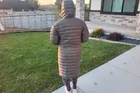 The back of a person wearing the Patagonia Women