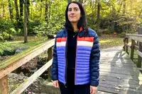 A person wearing the Cotopaxi Women