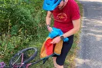 A person holds a Cotopaxi Women