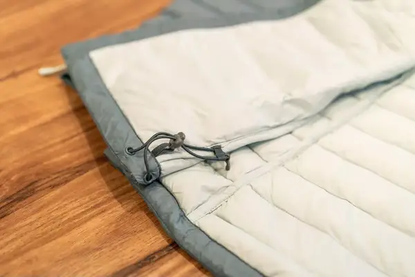 A close-up of the inside bottom of the Outdoor Research Women