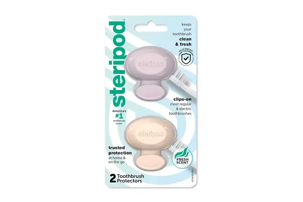 Steripod Clip-On Toothbrush Protector