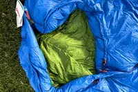 The inside of the Marmot Sawtooth 15 Sleeping Bag