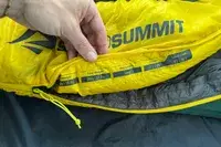 The information on the Sea to Summit Spark Down Sleeping Bag