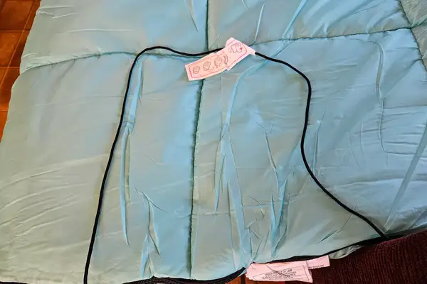 The Coleman Flatlands Fleece 30°F Double Sleeping Bag